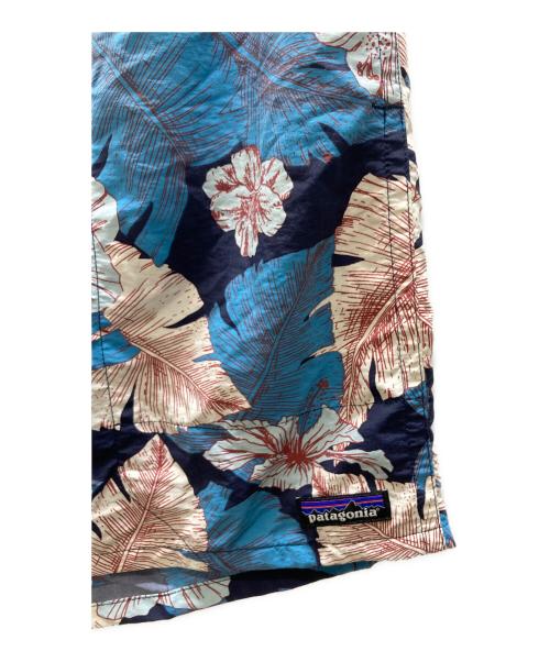 Patagonia（パタゴニア）Patagonia (パタゴニア) バギーズ ショーツ ブルー×ホワイト サイズ:SIZE Mの古着・服飾アイテム