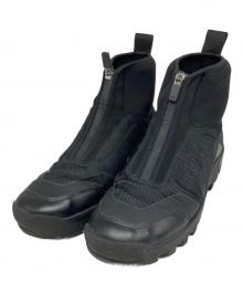 GANNI（ガニー）の古着「Performance High Top Zip Sneaker」｜ブラック