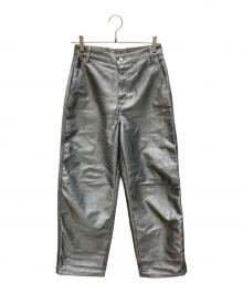 Calvin Klein（カルバンクライン）の古着「Shine Barrel Jeans」｜グレー