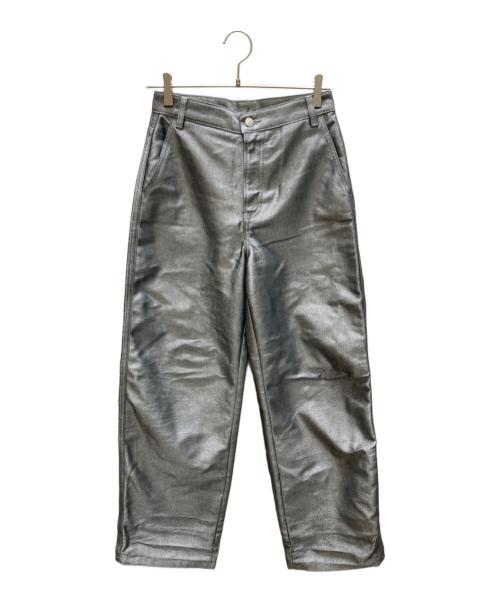 Calvin Klein（カルバンクライン）Calvin Klein (カルバンクライン) Shine Barrel Jeans グレー サイズ:US  25SHの古着・服飾アイテム
