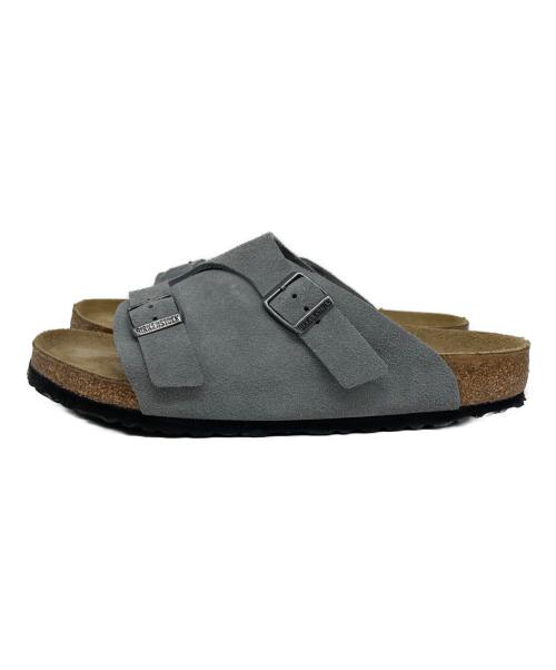 BIRKENSTOCK（ビルケンシュトック）BIRKENSTOCK (ビルケンシュトック) Zurich チューリッヒ スエードサンダル グレー サイズ:SIZE 27cmの古着・服飾アイテム