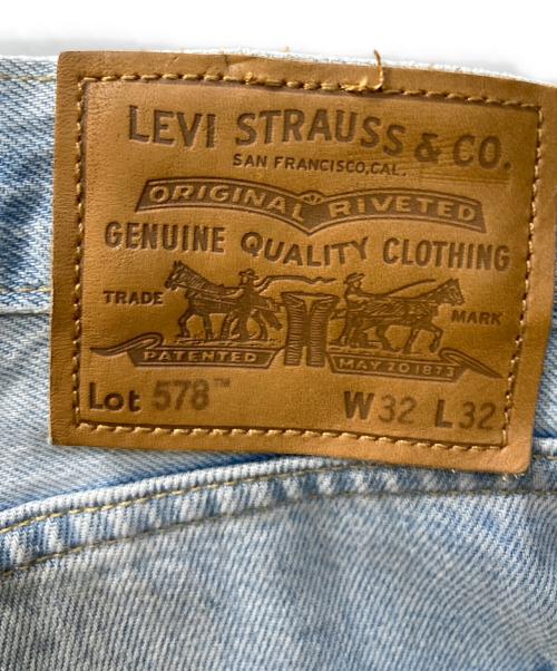 LEVI'S PReMIUM（リーバイス プレミアム）LEVI'S PReMIUM (リーバイス プレミアム) 578 バギージーンズ ライトインディゴ デニムパンツ インディゴ サイズ:SIZE W32×L32の古着・服飾アイテム