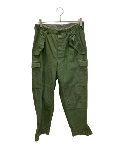 Sweden Army（スウェーデン軍）Sweden Army (スウェーデン軍) M59 カーゴパンツ グリーン サイズ:表記なしの古着・服飾アイテム
