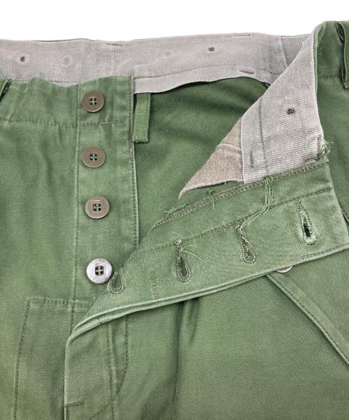 Sweden Army（スウェーデン軍）Sweden Army (スウェーデン軍) M59 カーゴパンツ グリーン サイズ:表記なしの古着・服飾アイテム