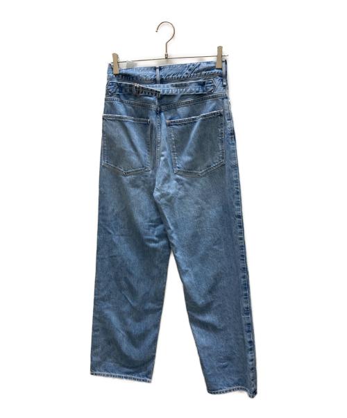 upper hights（アッパーハイツ）upper hights (アッパーハイツ) THE OLIVIA FLOW デニムパンツ インディゴ サイズ:SIZE 22 未使用品の古着・服飾アイテム