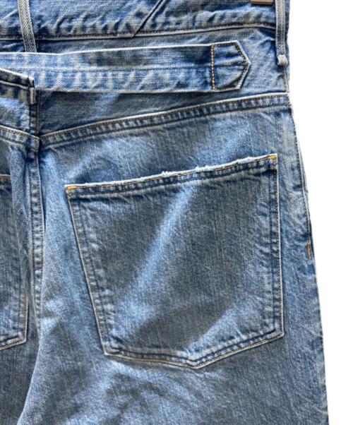 upper hights（アッパーハイツ）upper hights (アッパーハイツ) THE OLIVIA FLOW デニムパンツ インディゴ サイズ:SIZE 22 未使用品の古着・服飾アイテム