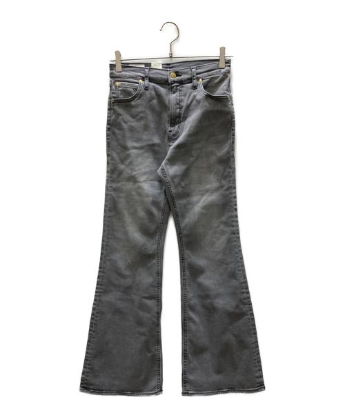 BIG JOHN（ビッグジョン）BIG JOHN (ビッグジョン) SURT (サート) CLASSIC FLARE DENIM グレー サイズ:SIZE XXS 未使用品の古着・服飾アイテム