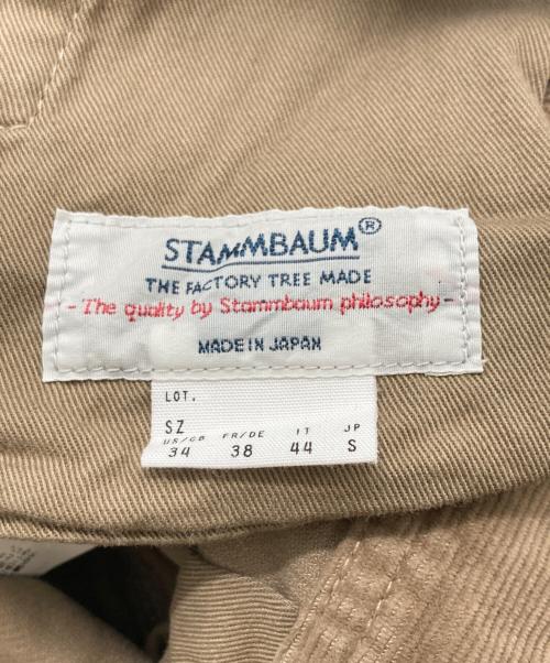 STAMMBAUM（シュタンバウム）STAMMBAUM (シュタンバウム) L'appartement (アパルトモン) 別注コーデュロイオーバーオール ブラウン サイズ:SIZE 36 未使用品の古着・服飾アイテム