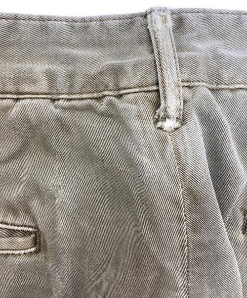 RRL（ダブルアールエル）RRL (ダブルアールエル) ガーメントダイオフィサートラウザーパンツ ベージュ サイズ:SIZE W29×L32の古着・服飾アイテム