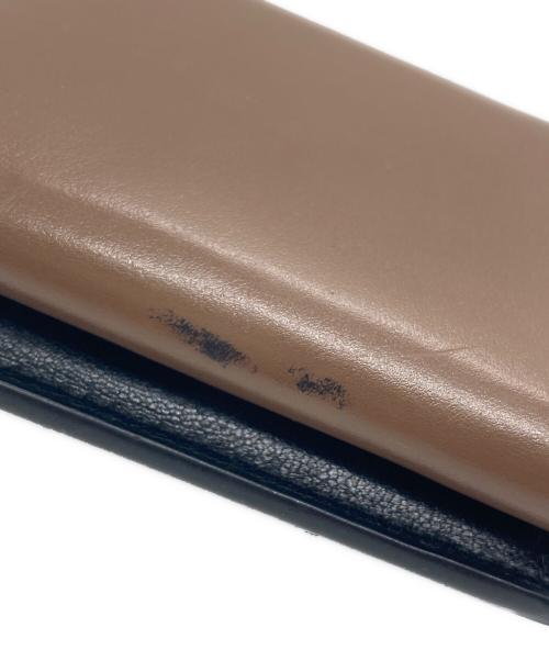 MARNI（マルニ）MARNI (マルニ) TRIFOLD 3つ折り財布 グリーン×ベージュの古着・服飾アイテム