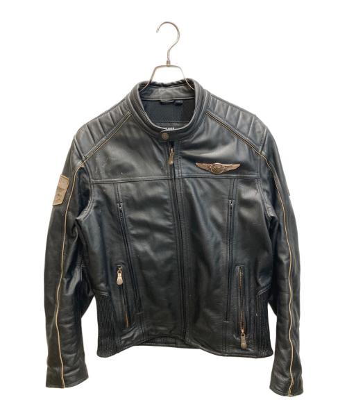 HARLEY-DAVIDSON（ハーレーダビッドソン）HARLEY-DAVIDSON (ハーレーダビッドソン) レザーライダースジャケット ブラック サイズ:SIZE Mの古着・服飾アイテム