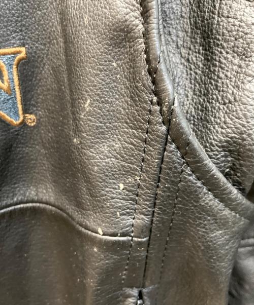 HARLEY-DAVIDSON（ハーレーダビッドソン）HARLEY-DAVIDSON (ハーレーダビッドソン) レザーライダースジャケット ブラック サイズ:SIZE Mの古着・服飾アイテム