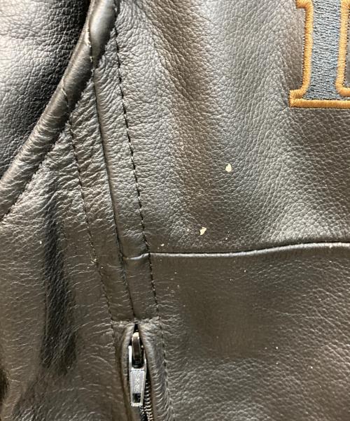 HARLEY-DAVIDSON（ハーレーダビッドソン）HARLEY-DAVIDSON (ハーレーダビッドソン) レザーライダースジャケット ブラック サイズ:SIZE Mの古着・服飾アイテム