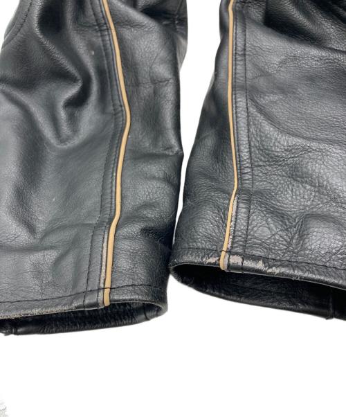 HARLEY-DAVIDSON（ハーレーダビッドソン）HARLEY-DAVIDSON (ハーレーダビッドソン) レザーライダースジャケット ブラック サイズ:SIZE Mの古着・服飾アイテム