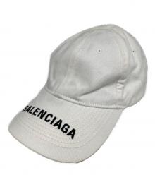 BALENCIAGA（バレンシアガ）の古着「キャップ」｜ホワイト