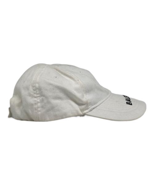 BALENCIAGA（バレンシアガ）BALENCIAGA (バレンシアガ) キャップ ホワイト サイズ:L（５９㎝）の古着・服飾アイテム