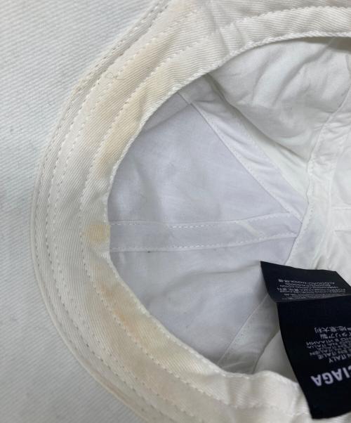 BALENCIAGA（バレンシアガ）BALENCIAGA (バレンシアガ) キャップ ホワイト サイズ:L（５９㎝）の古着・服飾アイテム