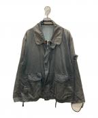 STONE ISLANDストーンアイランド）の古着「RASO GOMMATO ジャケット」｜ブラック