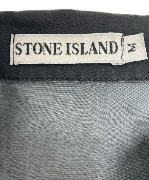 STONE ISLAND（ストーンアイランド）STONE ISLAND (ストーンアイランド) RASO GOMMATO ジャケット ブラック サイズ:Mの古着・服飾アイテム