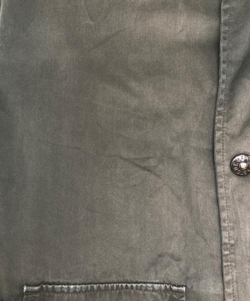 STONE ISLAND（ストーンアイランド）STONE ISLAND (ストーンアイランド) RASO GOMMATO ジャケット ブラック サイズ:Mの古着・服飾アイテム