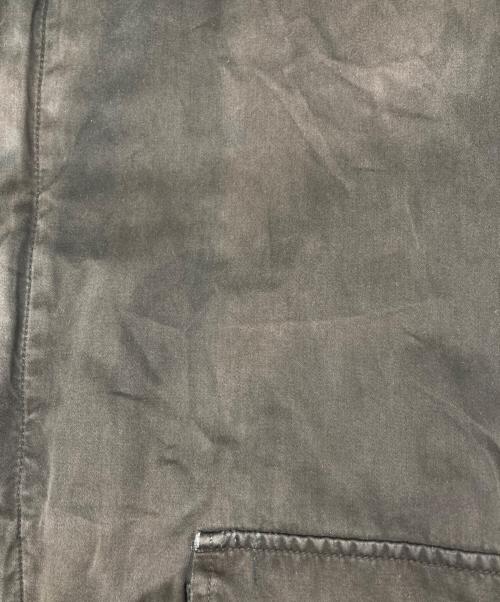 STONE ISLAND（ストーンアイランド）STONE ISLAND (ストーンアイランド) RASO GOMMATO ジャケット ブラック サイズ:Mの古着・服飾アイテム