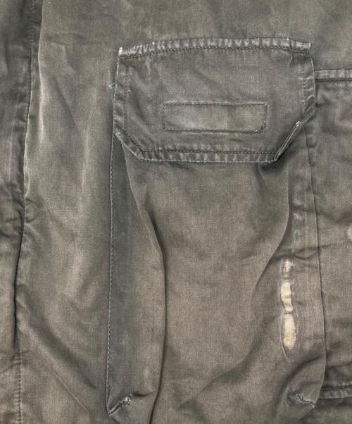 STONE ISLAND（ストーンアイランド）STONE ISLAND (ストーンアイランド) RASO GOMMATO ジャケット ブラック サイズ:Mの古着・服飾アイテム