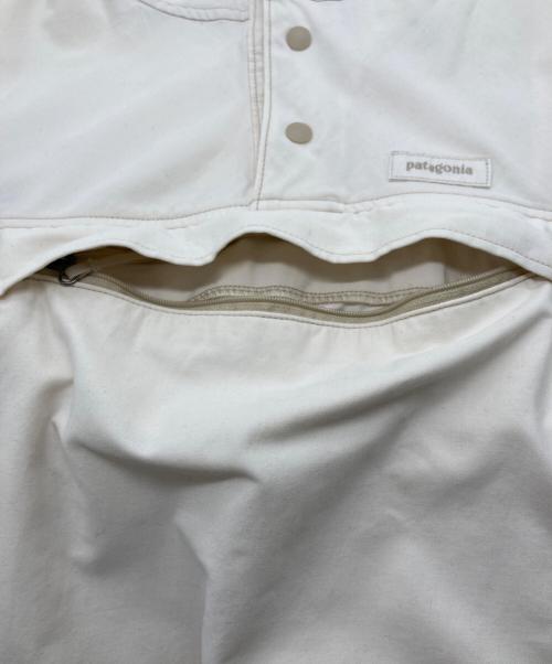 Patagonia（パタゴニア）Patagonia (パタゴニア) Funhoggers Anorak ファンホッガーズ・アノラック ホワイト サイズ:Sの古着・服飾アイテム