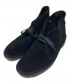 CLARKSクラークス）の古着「Desert Boot スエード デザート ブーツ」｜ブラック