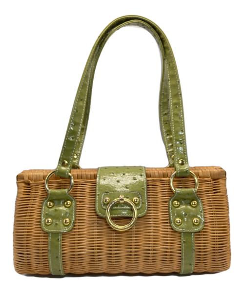 SAC（サック）SAC (サック) カゴバッグ ベージュ サイズ:下記参照の古着・服飾アイテム