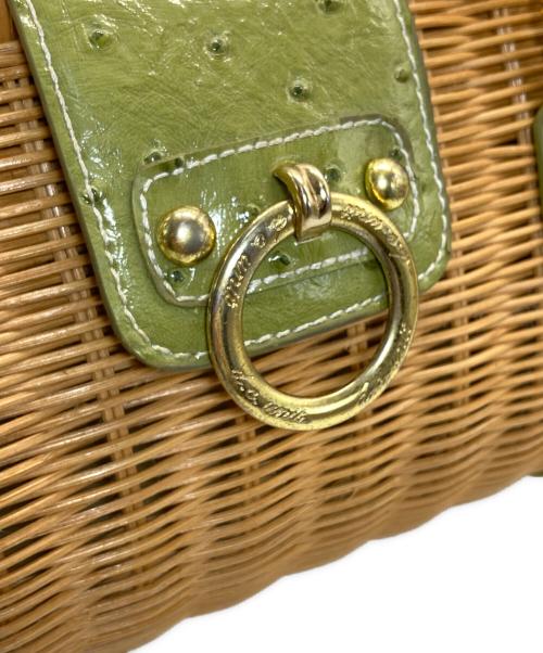 SAC（サック）SAC (サック) カゴバッグ ベージュ サイズ:下記参照の古着・服飾アイテム