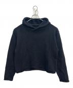 gadid anoniemガディッド アノニム）の古着「BOEN / BLACK ニットパーカー」｜ブラック