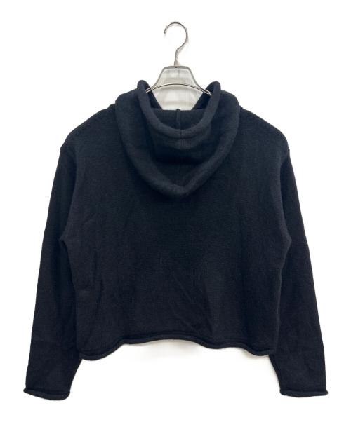 gadid anoniem（ガディッド アノニム）gadid anoniem (ガディッド アノニム) BOEN / BLACK ニットパーカー ブラック サイズ:FREEの古着・服飾アイテム