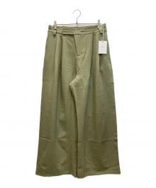 yhone（ヨーン）の古着「Earthy Flow Pants」｜オリーブ