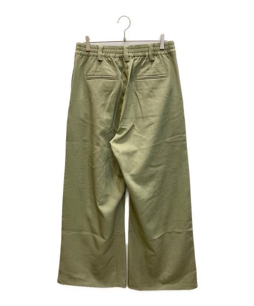 yhone（ヨーン）YHONE (ヨーン) Earthy Flow Pants オリーブ サイズ:SIZE 32/L 未使用品の古着・服飾アイテム