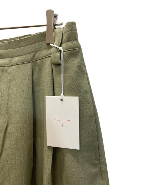 yhone（ヨーン）YHONE (ヨーン) Earthy Flow Pants オリーブ サイズ:SIZE 32/L 未使用品の古着・服飾アイテム