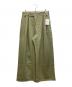 YHONE（ヨーン）の古着「Earthy Flow Pants」｜オリーブ