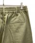 中古・古着 YHONE (ヨーン) Earthy Flow Pants オリーブ サイズ:SIZE 32/L 未使用品：16000円