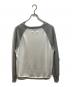 kaiko (カイコー) BASE BALL KNIT ホワイト×グレー サイズ:size　2：10000円