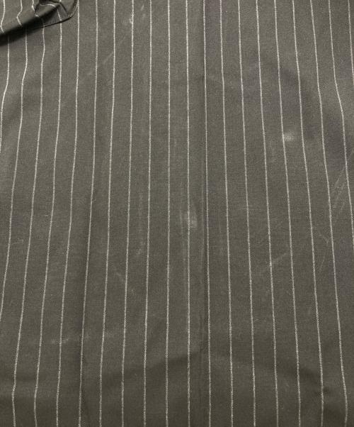 FOUND（ファウンド）FOUND (ファウンド) Hava Pinstripe Pleated Cargo Trousers ネイビー サイズ:SIZE 34の古着・服飾アイテム