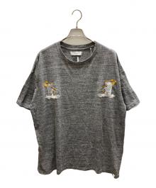 FACETASM（ファセッタズム）の古着「ALASKA 刺繍Tシャツ」｜グレー