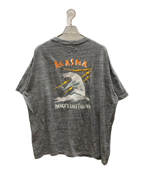 FACETASM（ファセッタズム）FACETASM (ファセッタズム) ALASKA 刺繍Tシャツ グレー サイズ:00 未使用品の古着・服飾アイテム