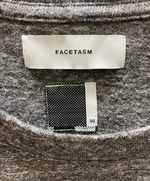 FACETASM（ファセッタズム）FACETASM (ファセッタズム) ALASKA 刺繍Tシャツ グレー サイズ:00 未使用品の古着・服飾アイテム