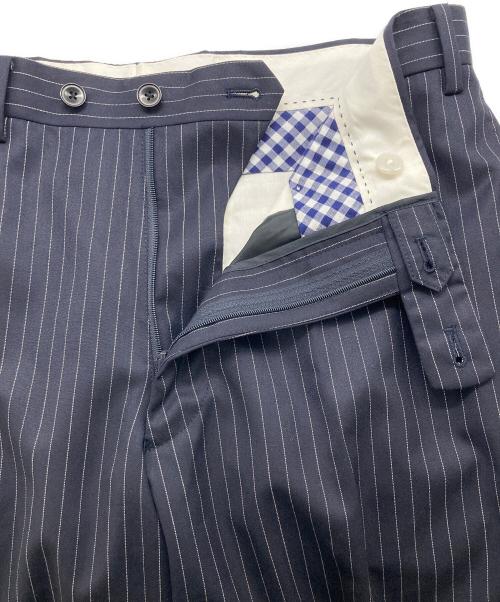Hilton（ヒルトン）Hilton (ヒルトン) ストライプセットアップスーツ ネイビー サイズ:YA-6の古着・服飾アイテム