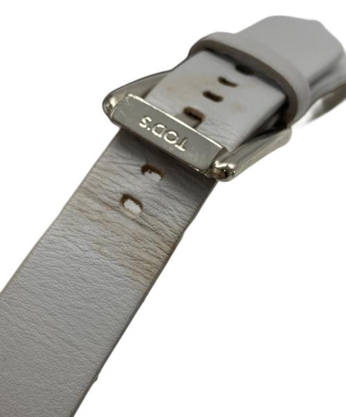 TOD'S（トッズ）TOD'S (トッズ) スタッズベルトストラップサンダル グレー サイズ:38 1/2の古着・服飾アイテム