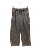 UNGRIDアングリッド）の古着「ヴィンテージウォッシュスウェットパンツ」｜グレー