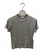 ATONエイトン）の古着「FRESCA CIRCULAR RIB」｜グレー