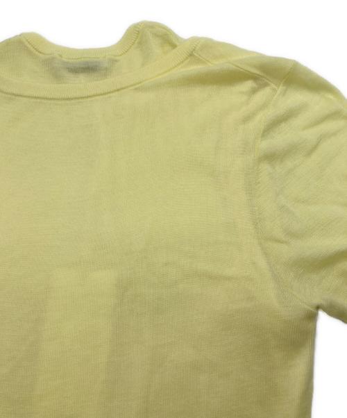 ATON（エイトン）ATON (エイトン) SILK BLENDED CIRCULAR RIB | FIT LAYERED TANK TOP イエロー サイズ:2 未使用品の古着・服飾アイテム
