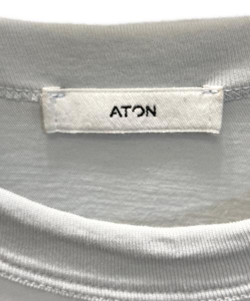 ATON（エイトン）ATON (エイトン) FRESCA SINGLE JERSEY グレー サイズ:SIZE　02(38) 未使用品の古着・服飾アイテム