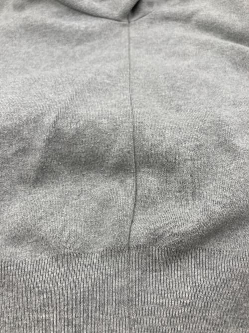 ATON（エイトン）ATON (エイトン) 50/3 ORGANIC SMOOTH HALF ZIP SWEATER グレー サイズ:2の古着・服飾アイテム