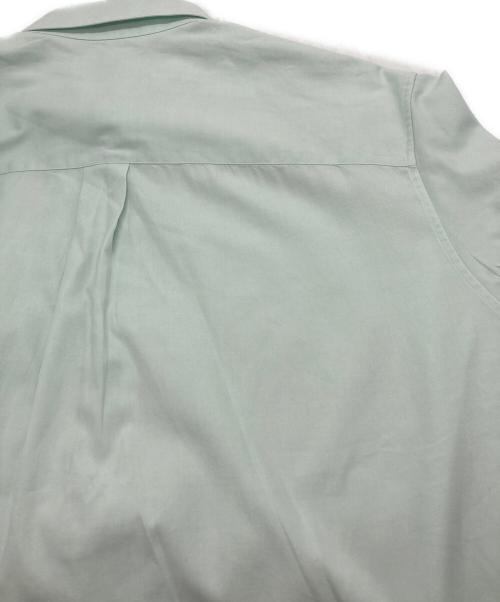 ATON（エイトン）ATON (エイトン) WASHER OXFORD | LOOSE FIT SHIRT グリーン サイズ:1の古着・服飾アイテム